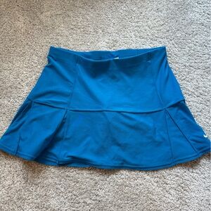 Nike Blue Dri-Fit Pleated Tennis Skirt